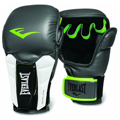 Перчатки тренировочные Everlast Prime MMA LXL сер/зел.