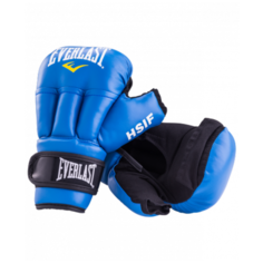 Перчатки для рук. боя Everlast HSIF PU 12oz L син.