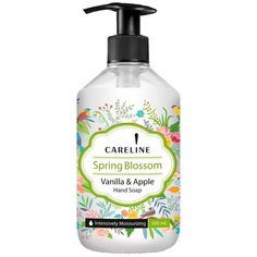 Careline Жидкое мыло для рук "Весенние цветы" с ароматом ванили и яблока. 500 мл