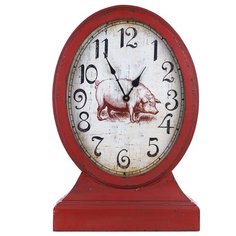 Часы настольные Хрюша 36,3x12x55,5см, Glasar ГЛАСАР