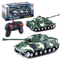 Танк р/у Oubaoloon свет, звук, в коробке (AKX527-3)