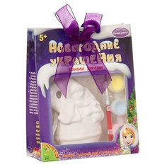 Набор для творчества Bondibon"Ёлочные украшения" Снеговичок 6,2*3,9*8см в упаковке Сумочка