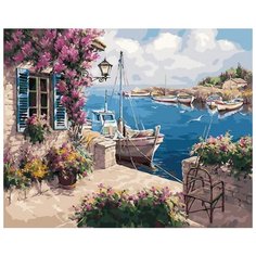 Катер у домика Цветной