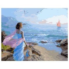 Картина по номерам GX 39170 Встреча любимого 40*50 Paintboy