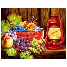 Картина по номерам GX 39201 Ягодный натюрморт 40*50 Paintboy