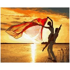 Картина по номерам Paintboy, GX4864 "Красный ветер" 40х50см
