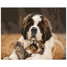 Лучшие друзья- картина по номерам Paintboy