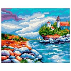 Картина по номерам GX 39013 Маяк 40*50 Paintboy