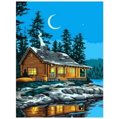 Домик у озера Цветной