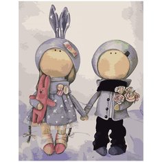 Куклы Аня и Ваня Цветной