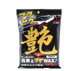 Салфетки для кузова усиление блеска Soft99 Fukupika Gloss, 10 шт