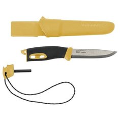Нож Morakniv Spark Yellow, нержавеющая сталь, цвет желтый