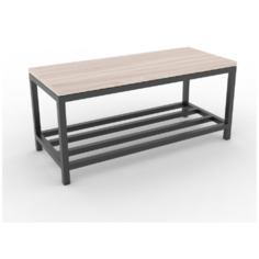 Обувница Gretta loft 70x30x30 cм бежевый ГРОСТАТ