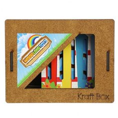 Развивающее пособие из дерева Линейки-трафареты, Ассорти Woodland