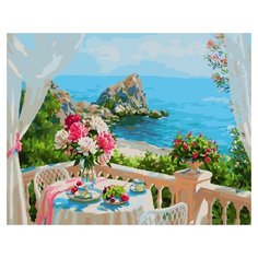 Картина по номерам GX 29309 Завтрак у моря 40*50 Paintboy