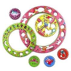 Развивающее пособие из дерева Спирограф для рисования, Принцессы Woodland