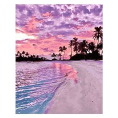 Картина по номерам GX 28241 Закат на берегу 40*50 Paintboy