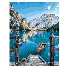Картина по номерам GX 29450 У горного озера 40*50 Paintboy