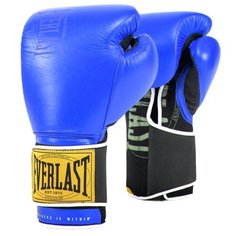 Перчатки тренировочные Everlast 1910 Classic 14oz син.