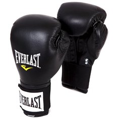 Перчатки тренировочные на липучке Everlast 10oz черн.