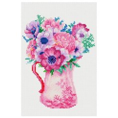 Алмазная мозаика на подрамнике 20х30 см Белоснежка 588-ST-S Мамин кувшин