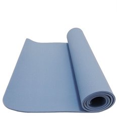 Коврик для йоги с сумкой для переноски 183х80х0,8, голубой Icon