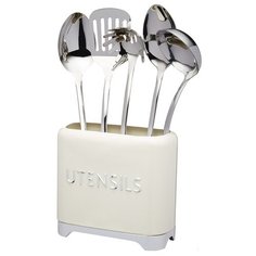 Kitchen Craft Органайзер для кухонных принадлежностей Lovello Retro Cream