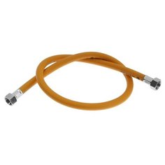 Подводка для газа TIM C-GP26-10, ПВХ, внутренняя/внутренняя резьба 1/2", 100 см 5928187