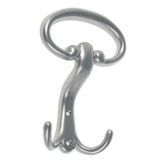 Крючок-вешалка №19, цвет хром 3633514 Металлист