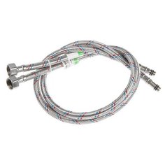 Подводка гибкая для смесителя Lytcho eco, в стальной оплетке, 80 см, комплект 2 шт. 6487878