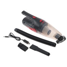 Пылесос автомобильный CARTAGE TURBO, беспроводной, 5 насадок, 140 Вт, 12 В, черный 5179736