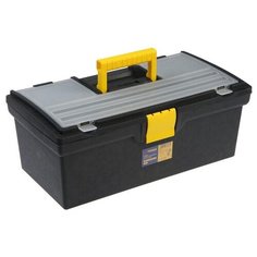 Ящик для инструмента TUNDRA, 16", 40.5х21.5х16 см, пластиковый, органайзер, защелка 5664623