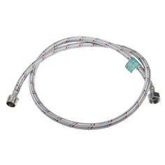 Подводка гибкая для воды LuazonAqua, 1/2", гайка-штуцер, 120 см 3816819