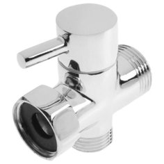 Дивертор ZEIN, для смесителя, корпус латунь, цвет хром 5202119