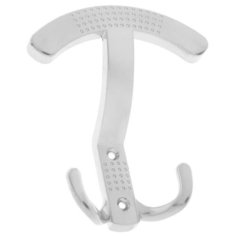 Крючок-вешалка TUNDRA, №28, цвет хром 1 шт. 5299391