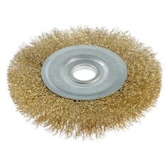 Щетка металлическая для УШМ ON 20-07-150, плоская, 22 мм, 150 мм 5018831
