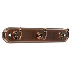 Вешалка 3-х местная KV103AC, цвет медь 3487966 Сима ленд