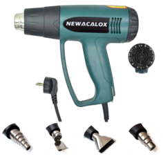 Фен строительный термоусадочный NEWACALOX 220V 2000W