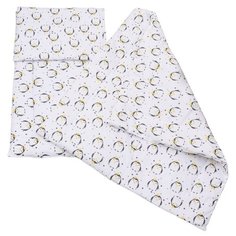 Комплект для люльки Amarobaby Mommy Star пингвины