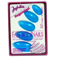 Голубые накладные ногти Jofrika