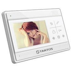 Монитор Видеодомофона Tantos Lilu Lux, сенсорные кнопки, без трубки, белый