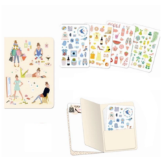 Блокнот Djeco с наклейками "Тину" (120 штук) (DD03578)