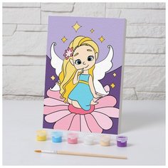 Картина по номерам Школа талантов "Феечка", 21*15 см