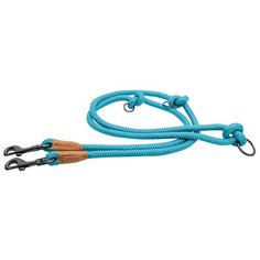Поводок для собак GREAT&SMALL Rope 9х2000мм голубой