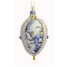 Набор для творчества - елочная игрушка Порцелан 9,5 см FS-176 ФИЛИГРИС