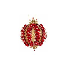 Набор для творчества - елочная игрушка Рубин 9 см FS-017 ФИЛИГРИС