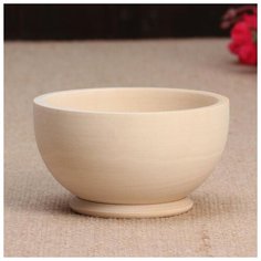 Заготовка для творчества Миска 55хd100мм с ножкой 6534302 Сима ленд