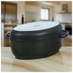 Гусятница 6 л крышка-сковорода-гриль 3630064 Биол