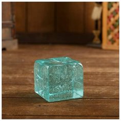 Декор интерьерный "Кубик" стекло 7х7х7 см 5013510 Сима ленд