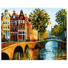 Картина по номерам Paintboy Original GX 27510 Осенний мостик 40х50см